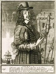 Man with Firework Rocket, from the 